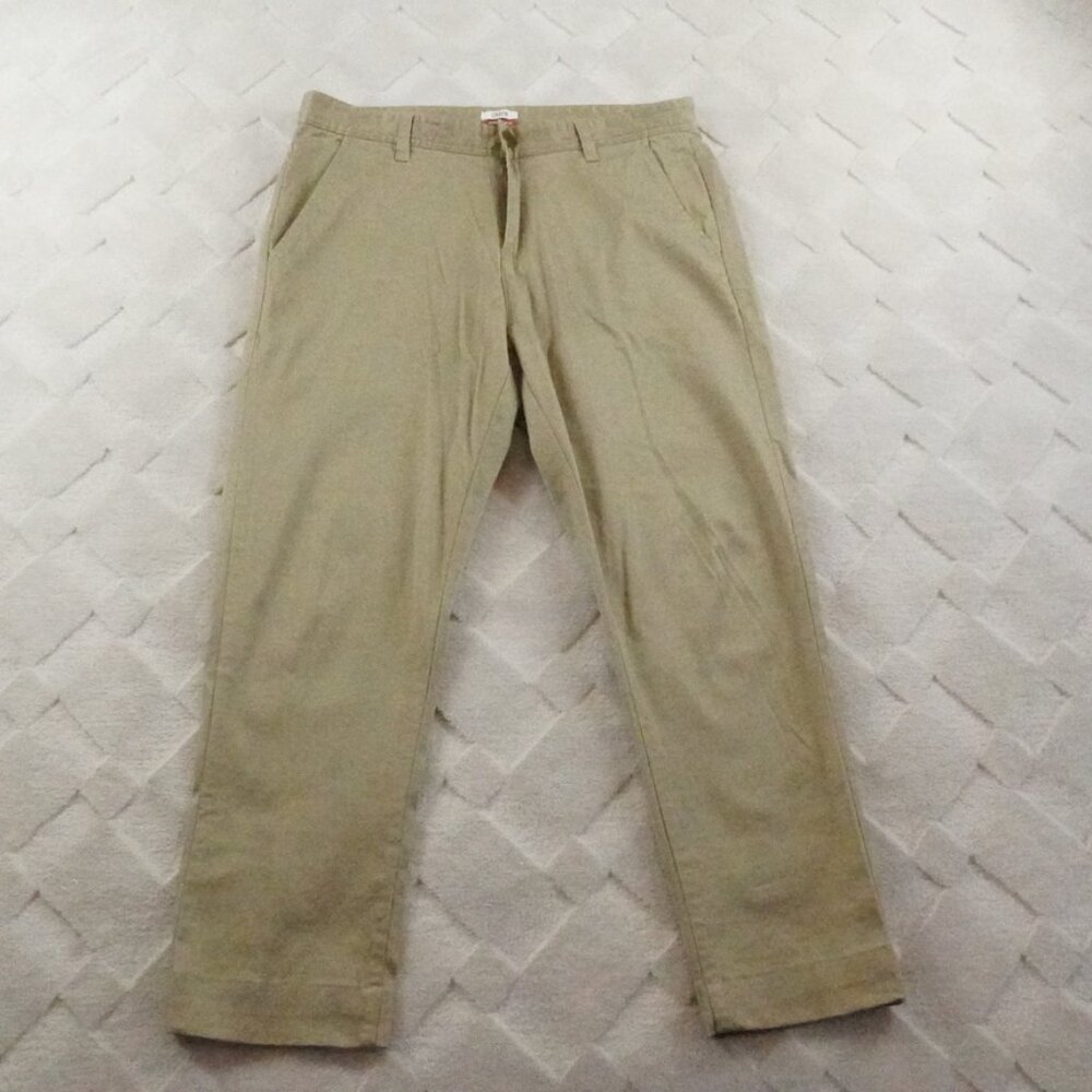 Katin Khaki Chino Pants Mens 32x26 Flat Front Casual Preppy